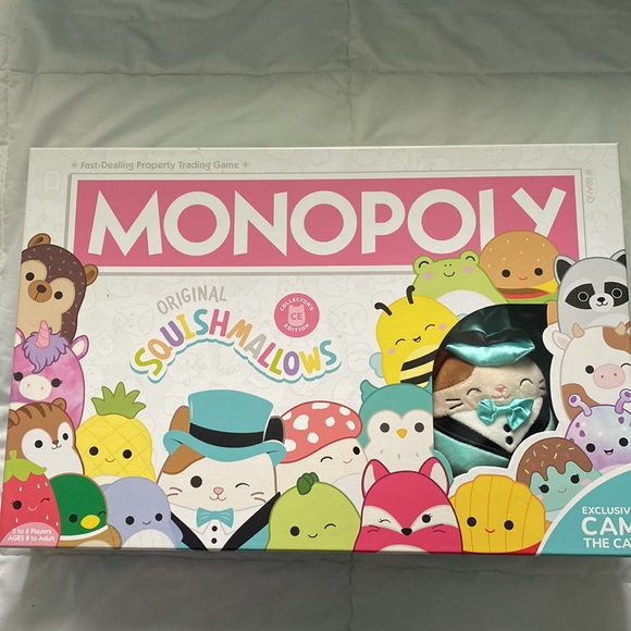 Squishmallows Games Monopoly Original Squishmallow Poshmark